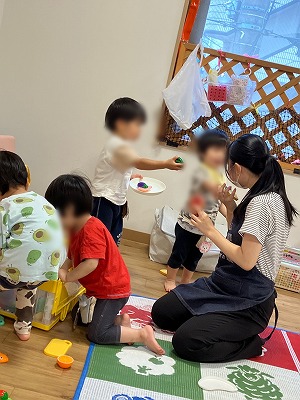 高校生保育士おしごと体験の写真3